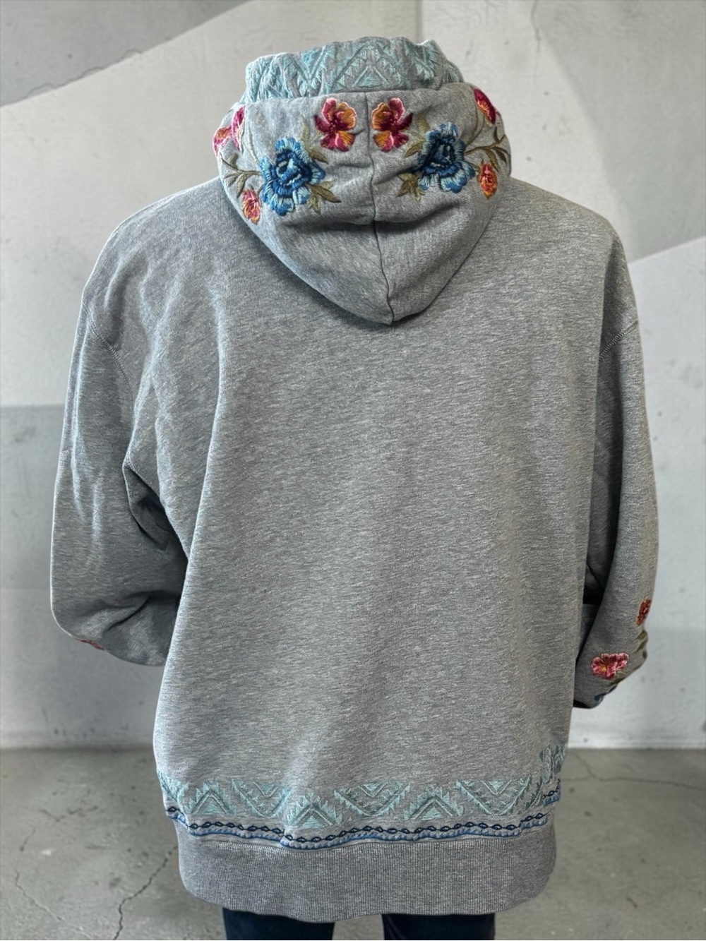 DRIFTWOOD x SUNDANCE "Teddy" Embroidered Full-Zip Hoodie (M) - Picture 5 of 9